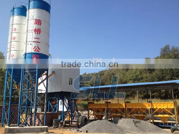 Stationary concrete mixing plant fixed mixed concrete mixing concrete mixing plant