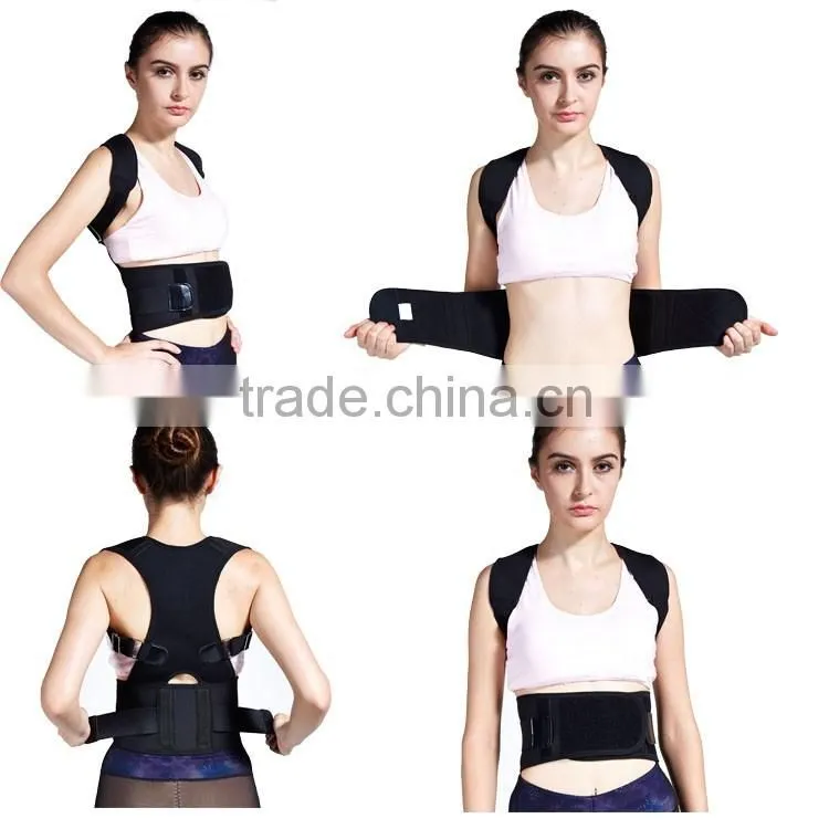 neoprene back support girdle,lumbar back brace with low price CE,FDA approved