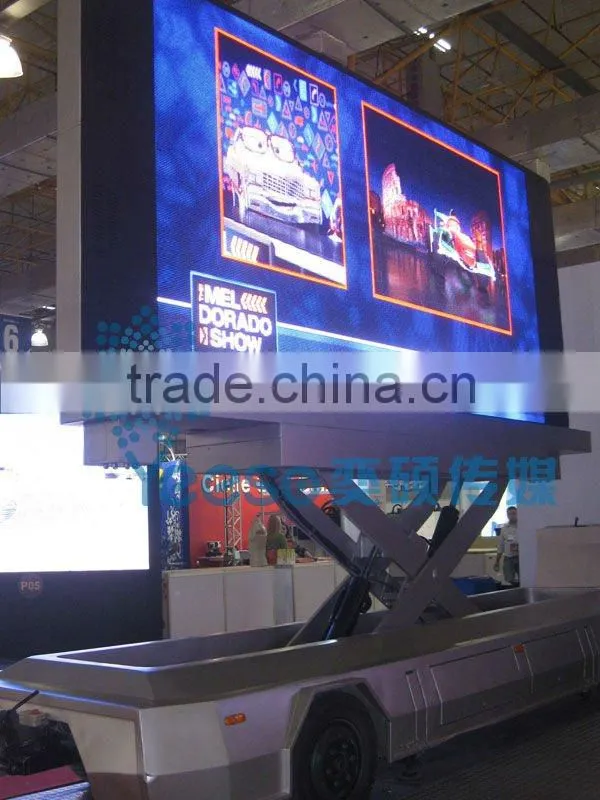 2013 LED display,Outdoor Advertising LED display,Advertising trailer
