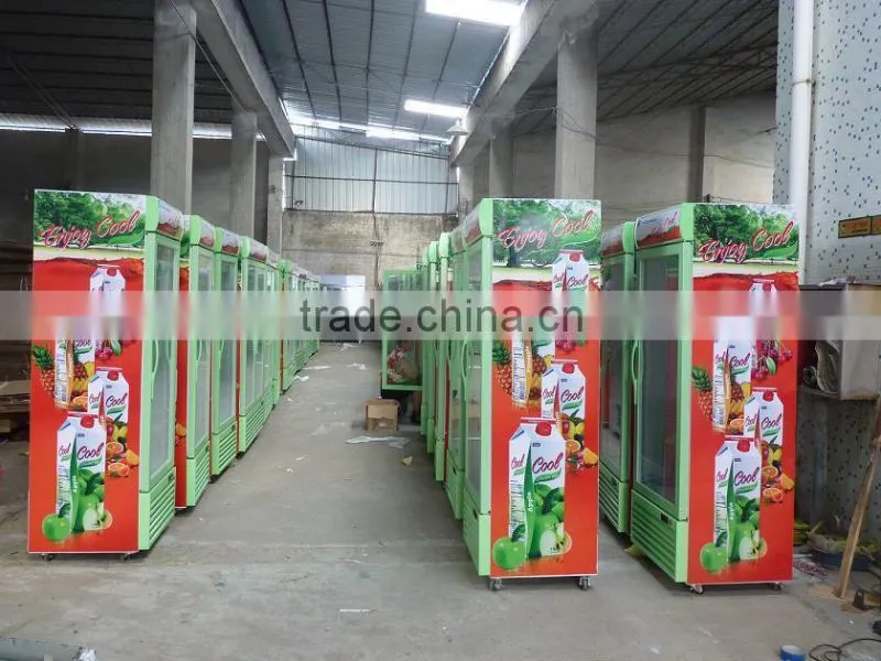 Glass Display Chiller, Beer Cooler Compressor, Bar Cooler for chain store and CVS