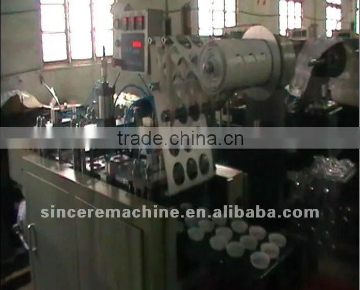 price of automatic plastic lid forming machine