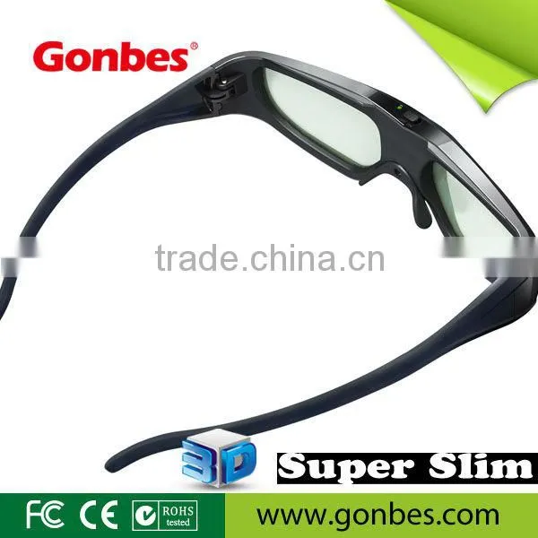 G11-BT Universal Super Slim 3D Active Shutter Glasses Compatible with Bluetooth TV