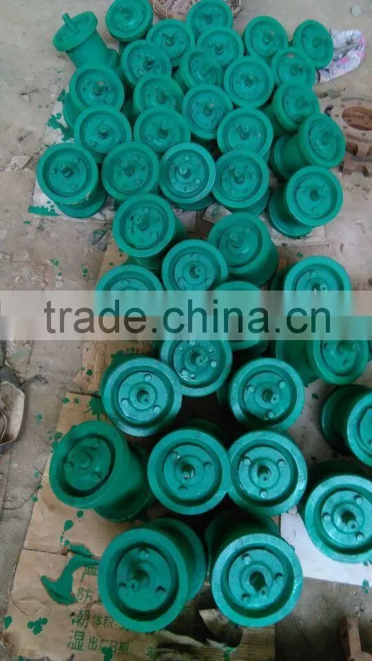 factory direct sales supporting wheel for crawler hand tractor diameter 220mm