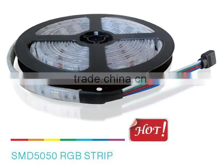 RGB 7.2/14.4/28.8W/M SMD5050 DC12V DC24V Flexible Led Strip light
