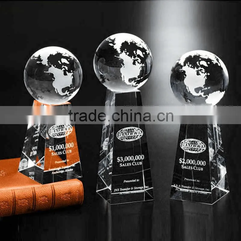 Optical Crystal Sports Trophy