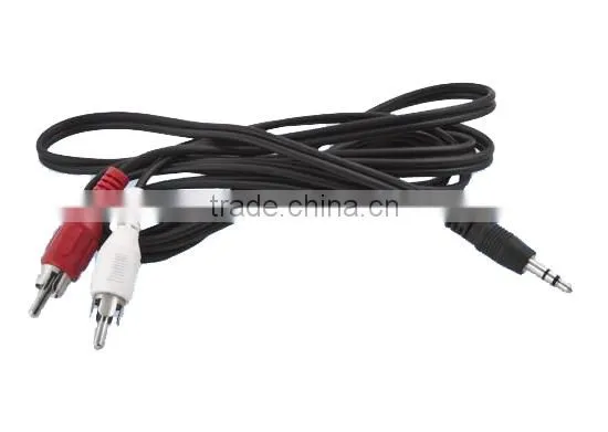 High quality foil av vedio cable for psp 1000 male to male
