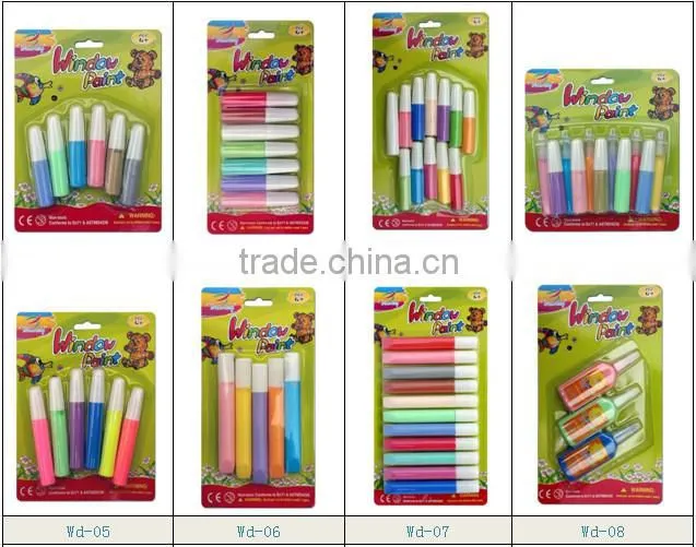 Most popular for kids to DIY, window paints, Wd-02