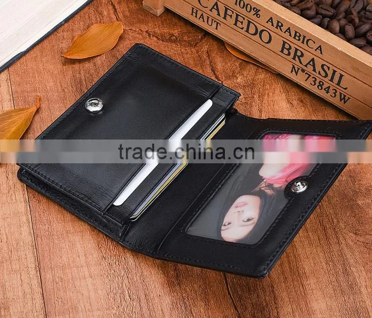 China alibaba express special leather picture frame with business card holder