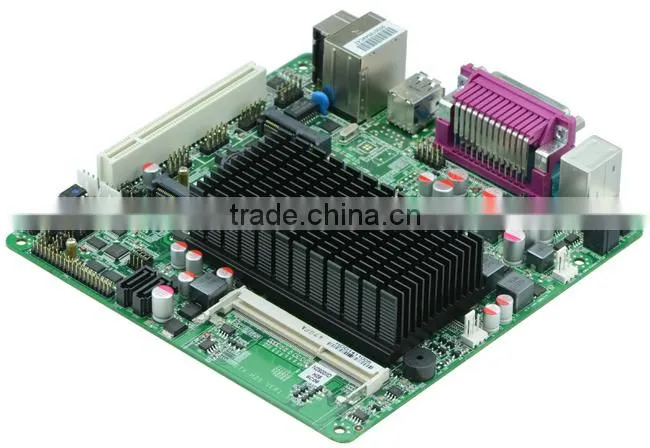 Atom N2800 1.86G dual core IPC POS fanless motherboard H25_28 6.5W low-power DDR3 6RS232 24bit single channel LVDS Wake PXE PCI