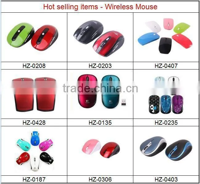 4 Buttons Computer Mouse Optical Wireless Gaming mouse