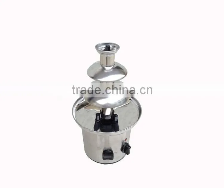 CE mini chocolate fountain machine