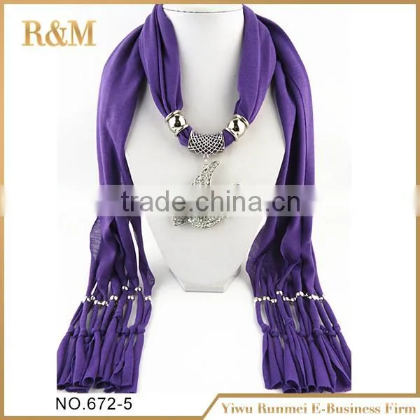 Best selling fine quality bird scarf fine workmanship