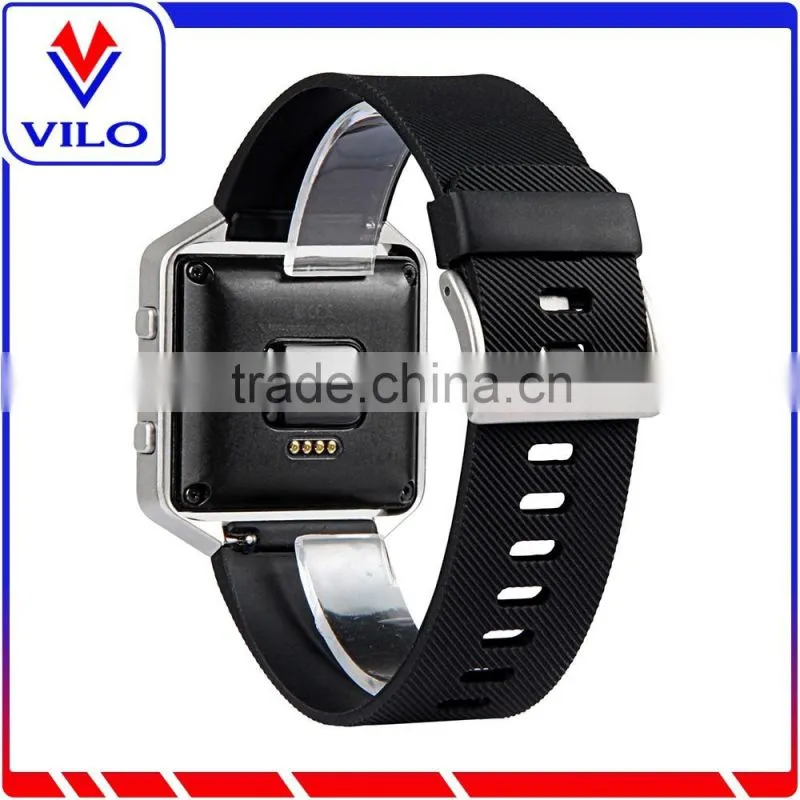 Silicone Rubber Sport Watch Band Strap Replace Watchband For Fitbit Blaze Watch