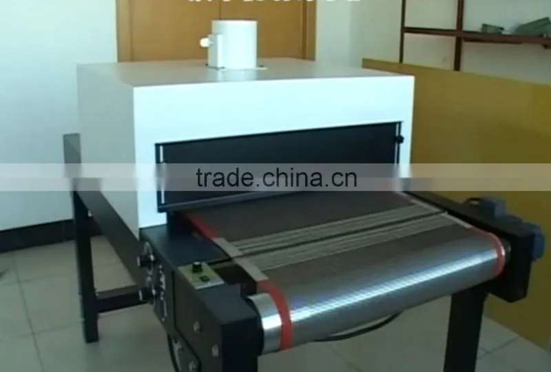 IR-T1000 T-shirt IR tunnel oven for printing ink drying