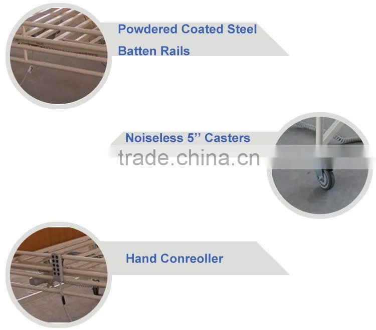 Power Coated Steel Hospital Bed Cpr Bed