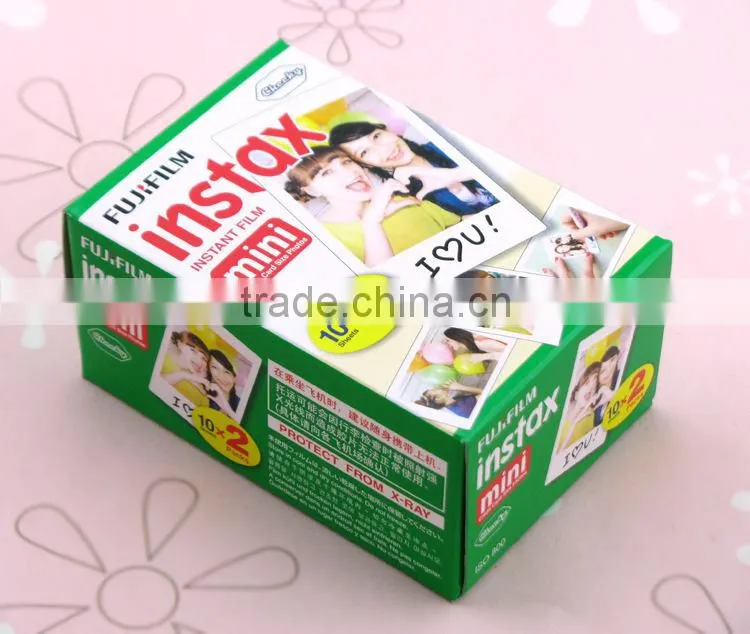 Fujifilm Instax Mini Film Instant Twin Pack White Film for Mini 7s / 8 / 25 / 50s / 90 Camera