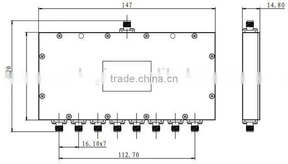 One in Eight Power Divider