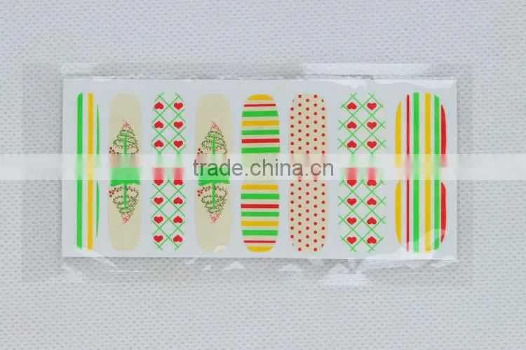 2015 the newest 3D snowman Christmas nail sticker
