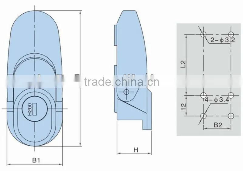 toggle lock DKS-1-1