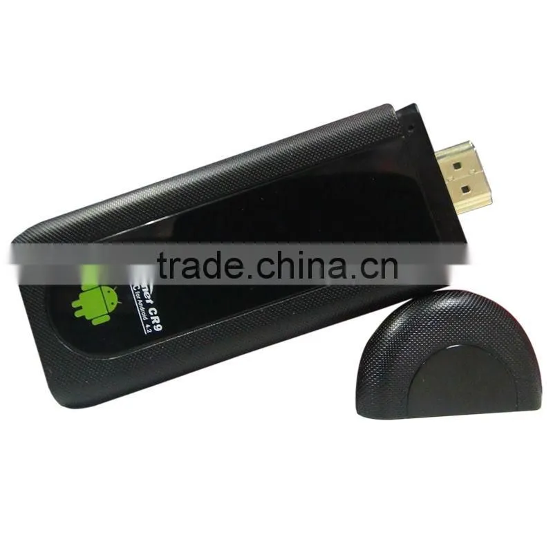 2014 HOT Selling Cloudnetgo CR9 RK3188 Quad Core mini pc Android 4.4.2 kitkat MINI PC With WIFI Display full 1080P XBMC Player