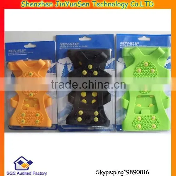rubber safety overshoes Anti Slip Ice Spikers for safer walking