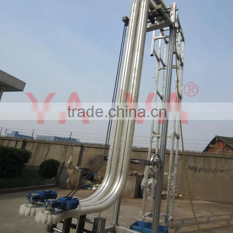 Bottle clamping conveyor system by customized