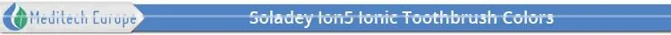 Soladey Ion5 Ionic Toothbrush with All New Ionizing Toothbrush Technology