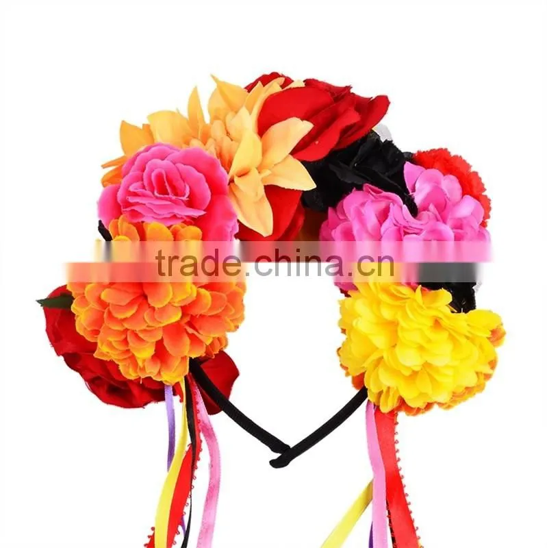 The Day of Dead Headband Halloween Costume Accessory for Halloween