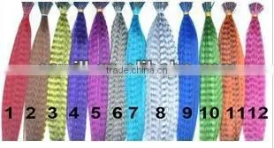 synthetic wholesale grizzly rooster feather hair extensions 18 colors!!!
