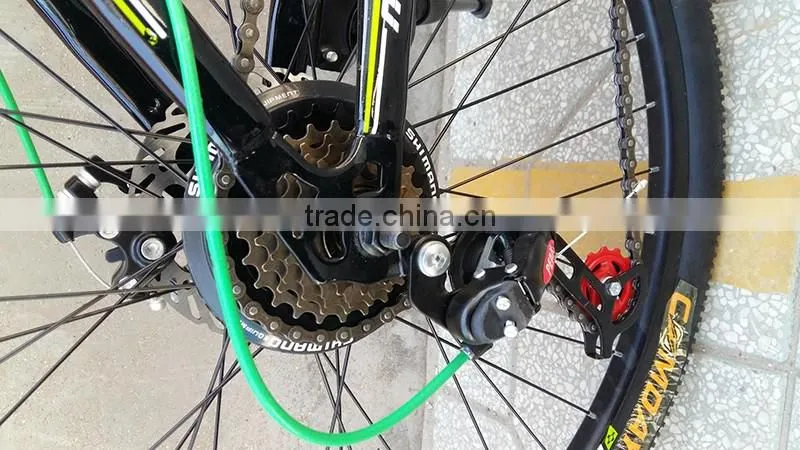 26-inch folding mountain bike 21 speed high-carbon steel shock absorbing mountain bike