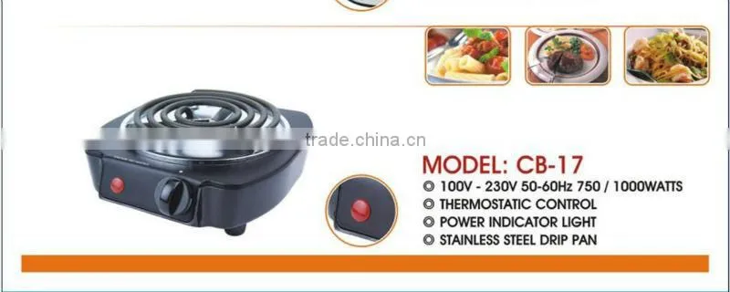 Electric Single Burner CB-17