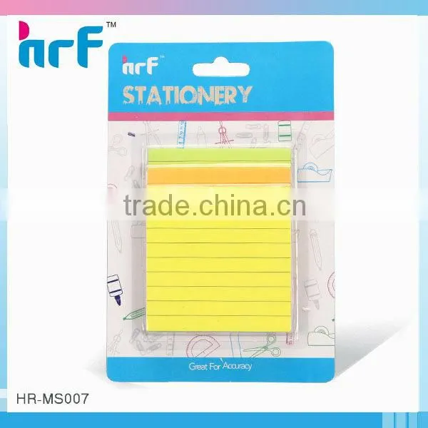 Colorful Sticky Note Sets With Transparent Sticky Notes