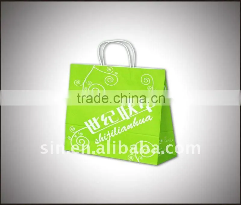 eco-friendly paper bags with a star