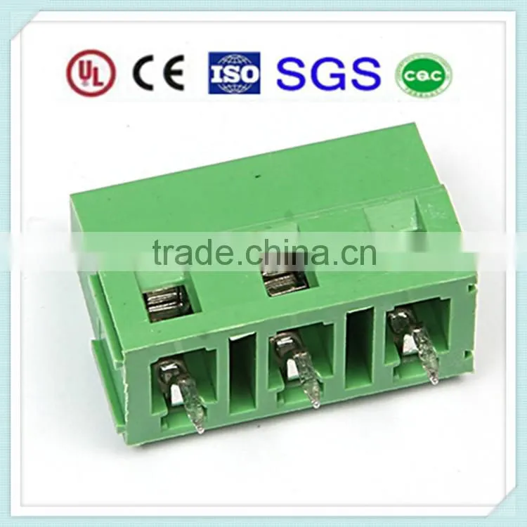5.0mm Pitch PCB Screw Terminal Block KDG128 300V 12A with UL, CE, Rohs Approved