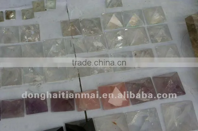 Wholesale Beautiful & colourful Natural crystal pyramids