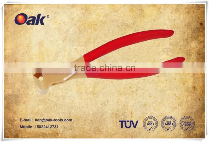 sparkless beryllium copper 7 inch pincer pliers high quality supplier