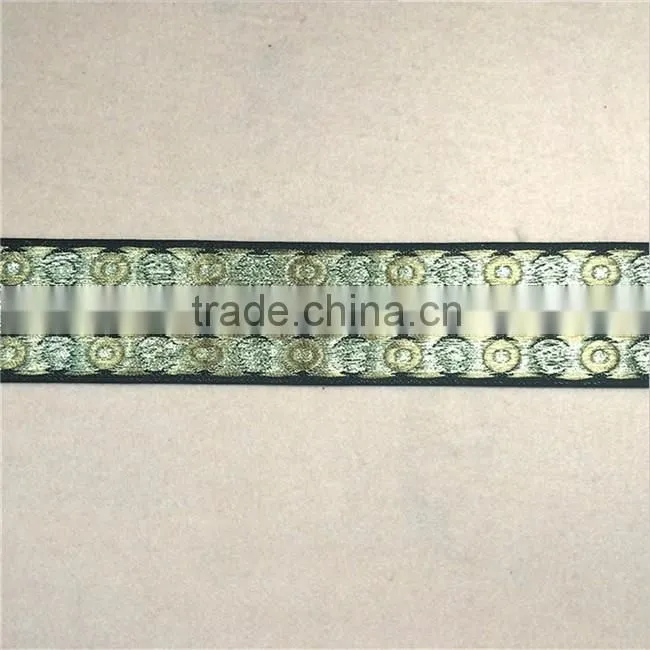 Custom Indian Embroidered Ribbon For Clothing