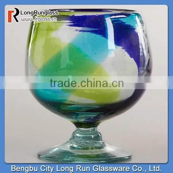 LongRun 12oz Elegant Large Brandy Glasses Fancy Glass Wine Cups Popular