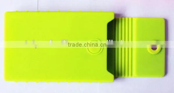 silicone business card holder