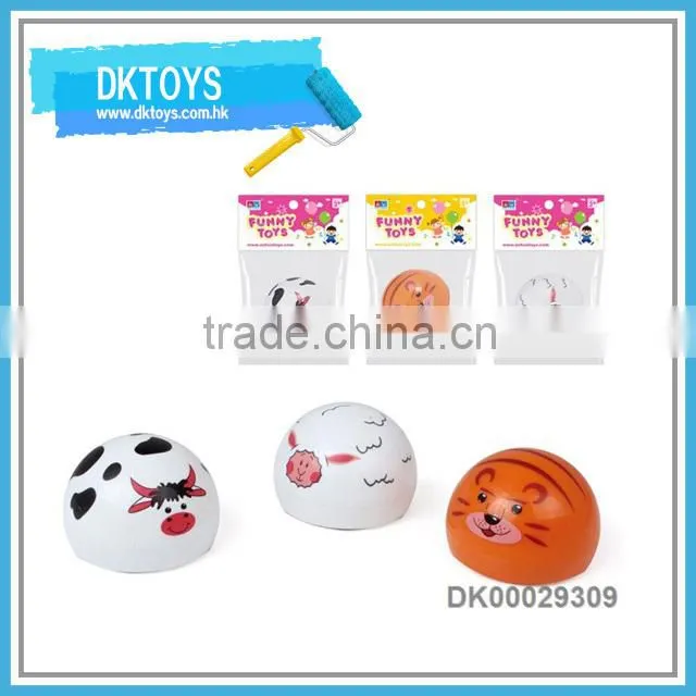 Funny Toys Playing Ball Toy Safe Plastic Pull Back Ball Toy