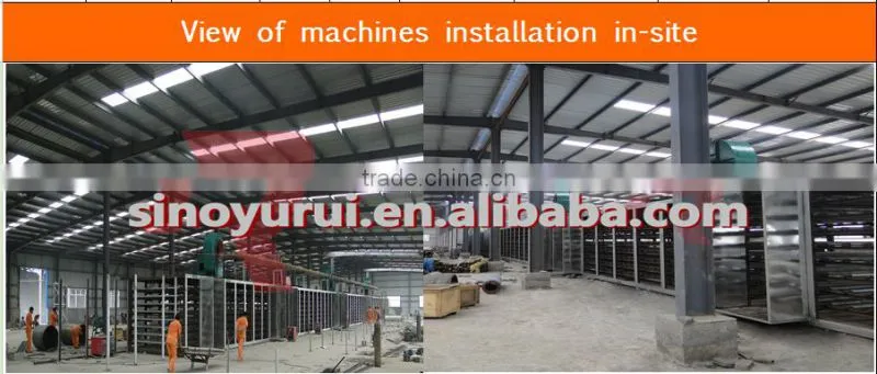 International standard gypsum board production line