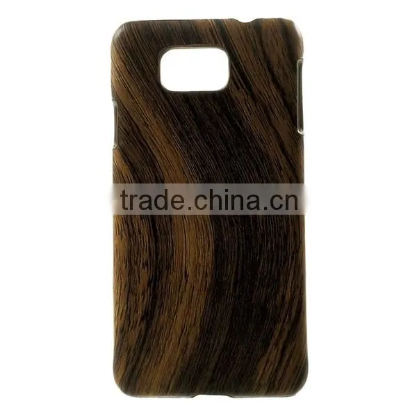 Shenzhen manufacturer for Samsung Galaxy Alpha wood case, PC case for Samsung Galaxy Alpha with wood grain