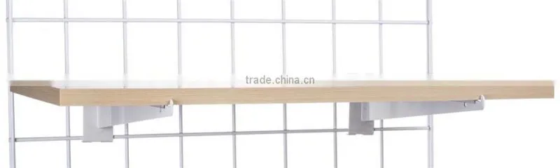 Gridwall Shelf Bracket,Metal Gridwall Faceout Hook,Glass Bracket