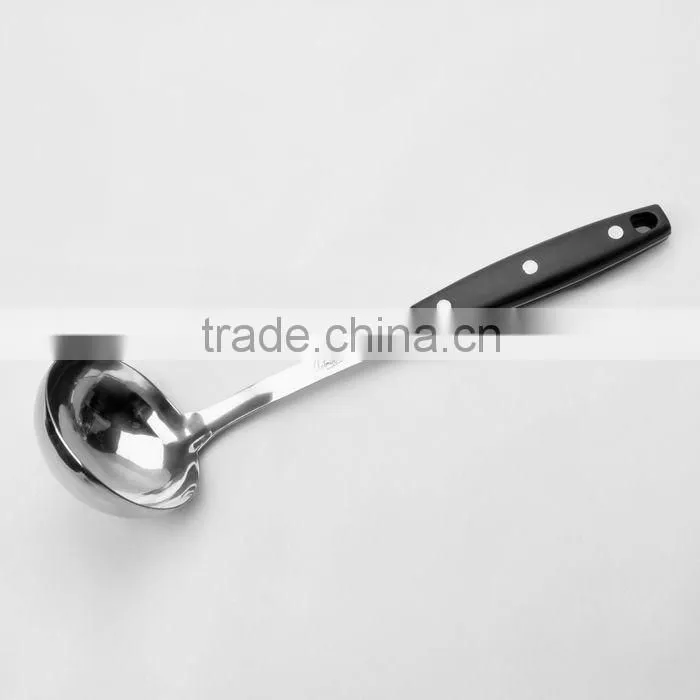 Novelty design stainless steel soup ladle kitchen tool