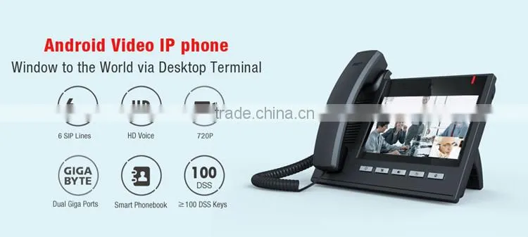 VOIP Touch screen Vedio IP Phone