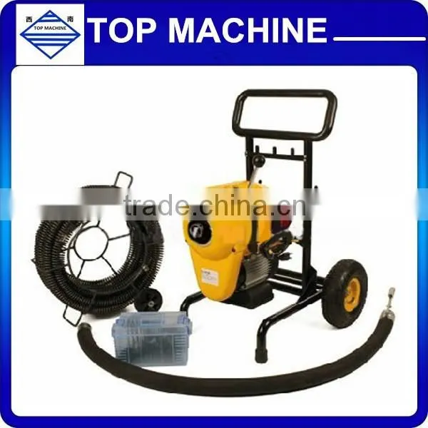 Hot Pipe Cleaning Equipment Sewer Drain Cleaning Machine for Sale,sewer tool