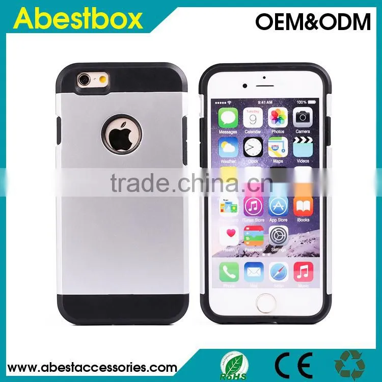 Hybrid PC+TPU Tough Armor Color Hard Case Cover for Samsung Galaxy S6 Plus
