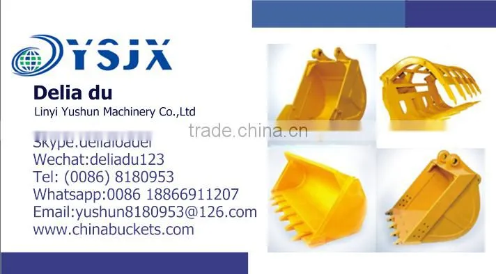 305CCR Excavator Buckets, Customized 305CCR Excavator Standard 0.36M3 Buckets Compatible with Harsh Condition