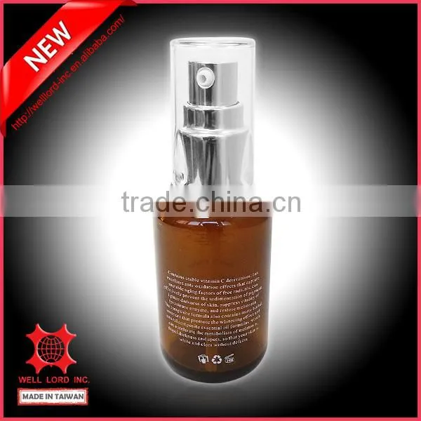 Promotion gold sprayer graceful purple PET resin scent Atomizers