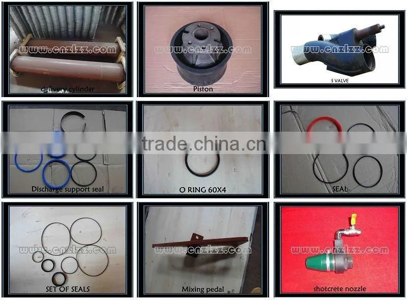 schwing DN125 F/M delivery pipe